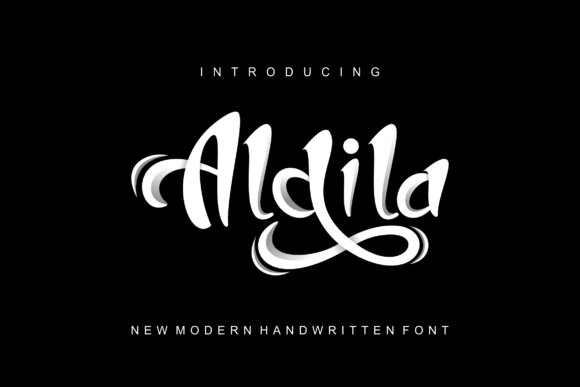 Aldila: A Distinctive Script Font for Digital Branding