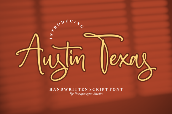Austin Texas: A Handwritten Font for Web Design Excellence