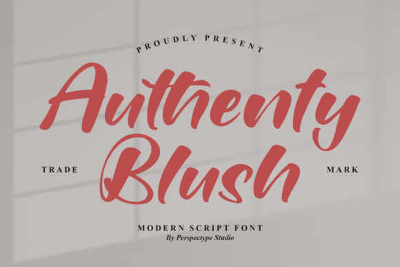 Authenty Blush: A Script Font That Makes Your Campaigns Feel Human