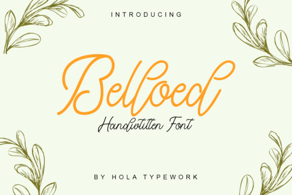 Belloved: A Thoughtful Script Font for Editorial Moments