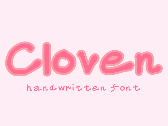 Cloven: A Handwritten Font That Feels Like a Warm Invitation