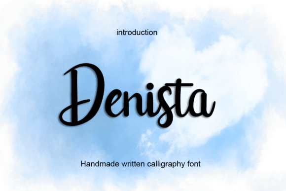 Denista: A Handwritten Font That Makes Your Brand Feel Inviting