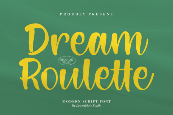 Dream Roulette: A Natural Handwritten Script Font for Real Branding