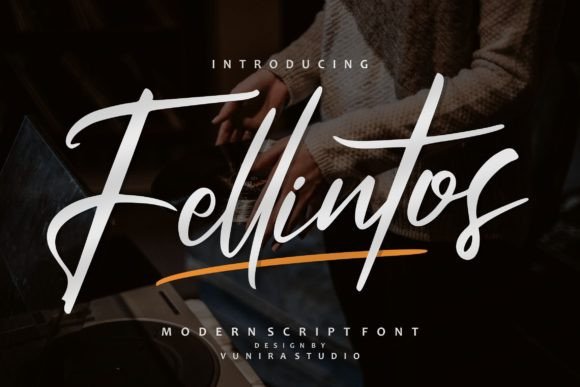 Fellintos: A Handwritten Font That Makes Your Campaign Feel Human