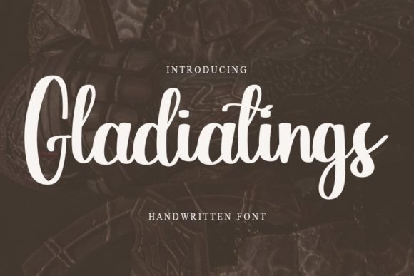 Gladiatings: A Font That Speaks with Grace