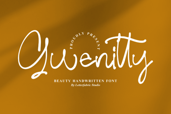 Gwenitty: A Friendly Handwritten Font for Editorial Warmth