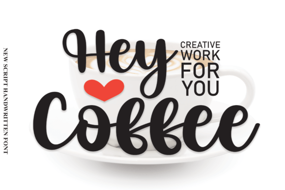 Hey Coffee: A Friendly Handwritten Font for Makers