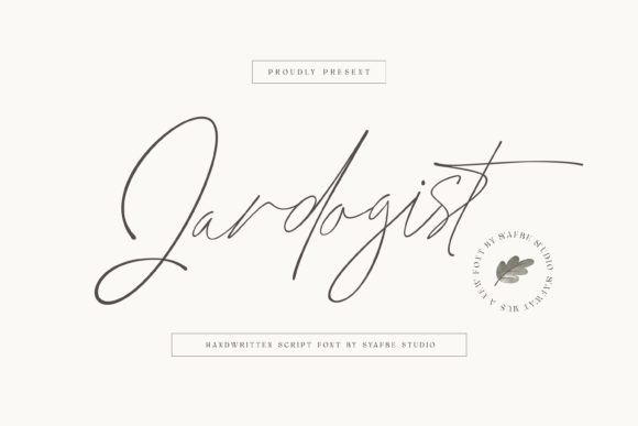 Jardogist: A Handwritten Typeface That Elevates Digital Branding