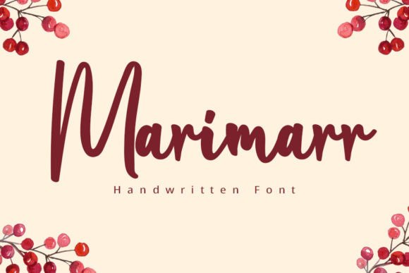 Marimarr: A Script Font That Makes Your Campaign Feel Human
