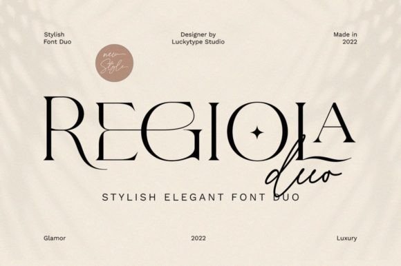 Regiola: A Versatile Font Duo for Modern Campaigns