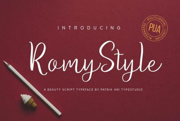 Romy Style: A Thoughtful Handwritten Font for Editorial Warmth