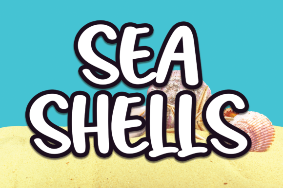 Sea Shells: A Playful Script Font for Modern Web Design