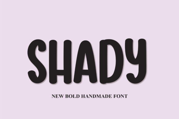 Shady: A Font for Bold Editorial Statements