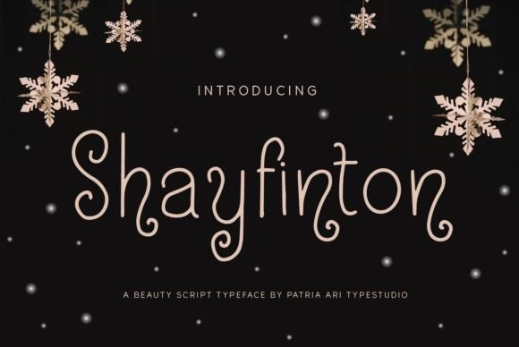 Shayfinton: A Handwritten Font That Feels Human in Every Campaign