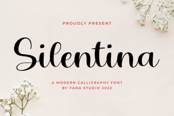 Silentina: A Handwritten Script Font for Editorial Warmth
