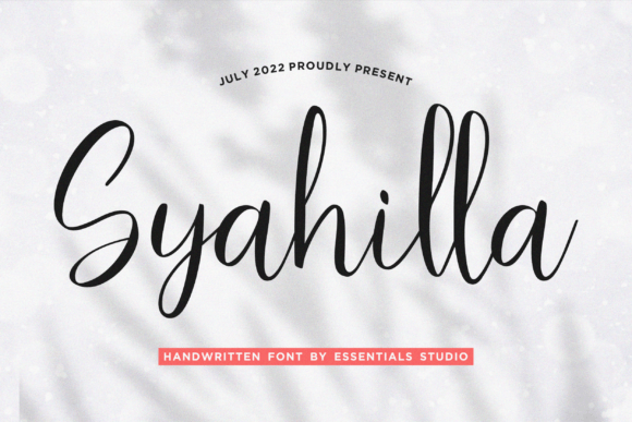 Syahilla: A Premium Script Font That Elevates Your Brand